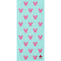 Mickey face towel candy green