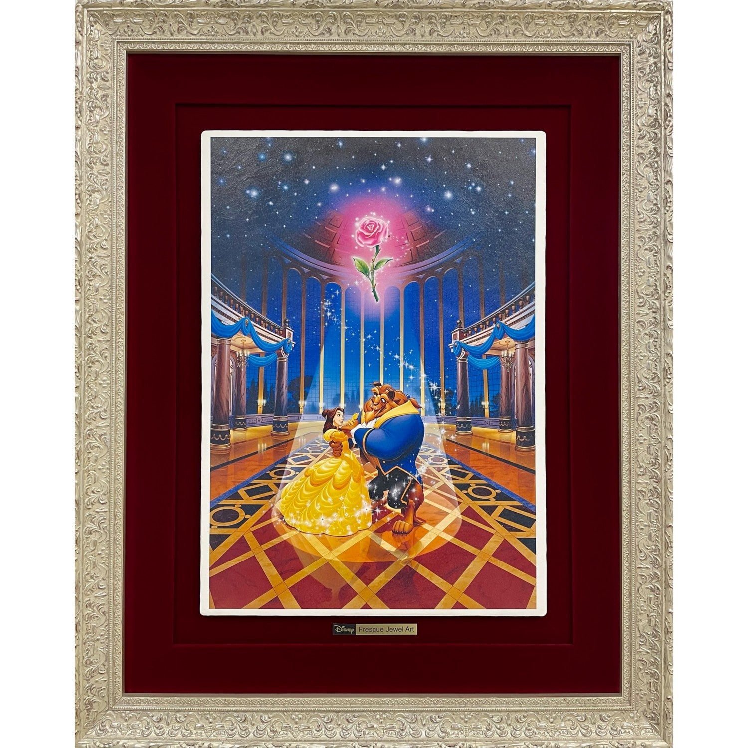 Disney Magic of Love Jewel Art from Japan, limited edition fresco art collectible