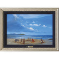 Disney Fine Art Pooh and Friends at the Seaside from Japan, limited edition art piece