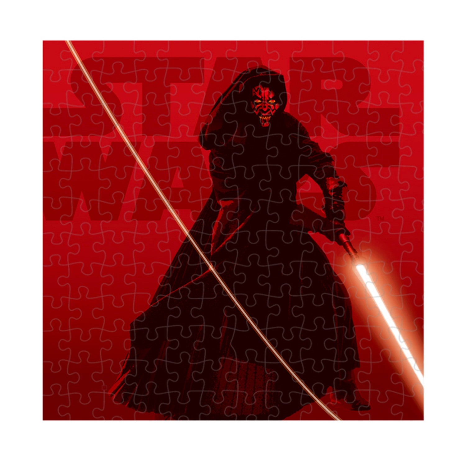 Star Wars Jigsaw Puzzle 144 Piece Panel Set "Darth Maul"