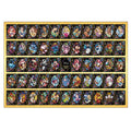 Disney Character Stained Art Jigsaw Puzzle 1000 Piece "Card World Jigsaw Puzzle"