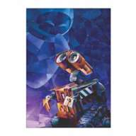 Wally Stained Art Jigsaw Puzzle Tight 266 Pieces & Frame “Wall•E’s Wish”