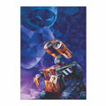 Wally Stained Art Jigsaw Puzzle Tight 266 Pieces & Frame “Wall•E’s Wish”