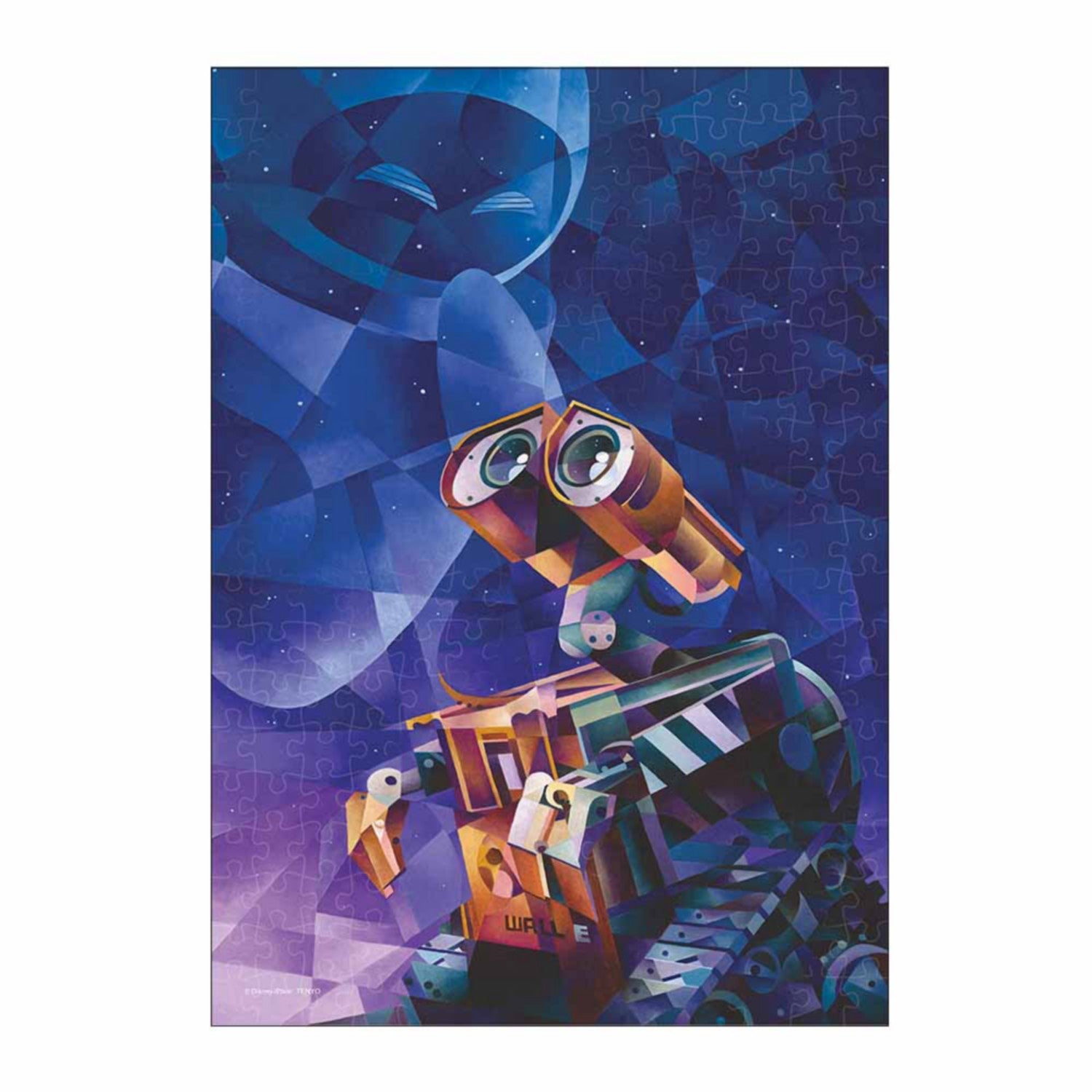 Wally Stained Art Jigsaw Puzzle Tight 266 Pieces & Frame “Wall•E’s Wish”