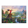 Fantasia Stained Art Jigsaw Puzzle Tight 266 Pieces & Frame "Fantasia"