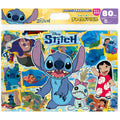 Lilo & Stitch Child Puzzle 80 Pieces "Everyone's Ohana! (Disney Stitch)"