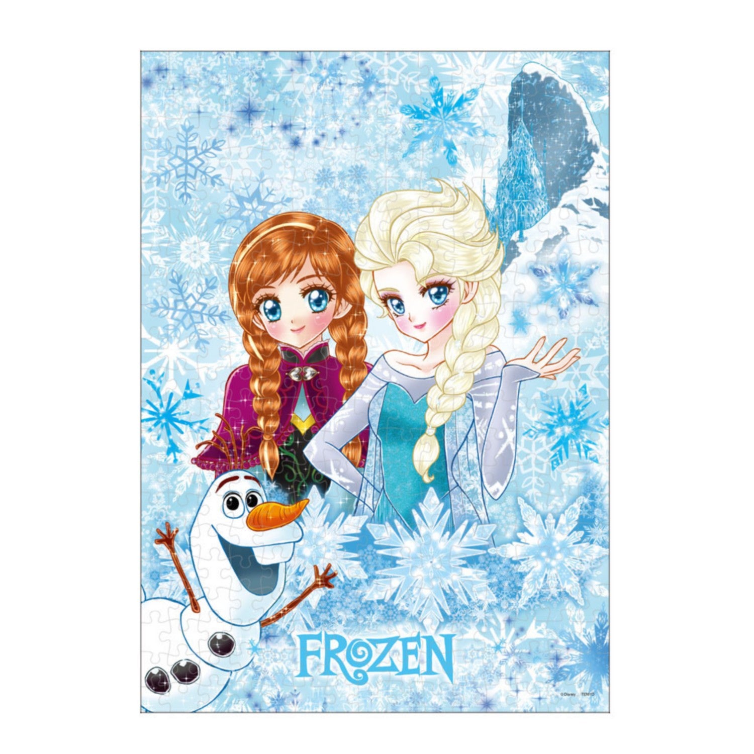 Frozen Jigsaw Puzzle 300 Piece DISNEY FROZEN ART COLLECTION BY SHOKO NAKAGAWA "Trust Your Journey"