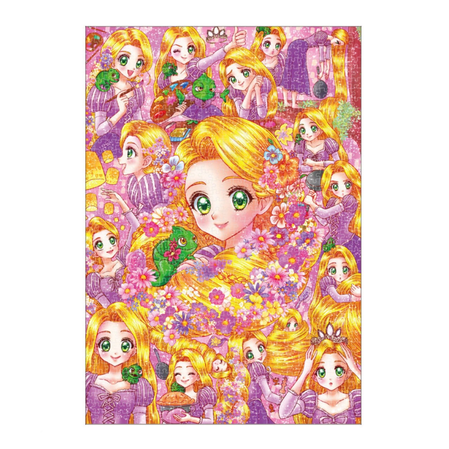 Rapunzel jigsaw puzzle 1000 pieces RAPUNZEL ART COLLECTION BY SHOKO NAKAGAWA "Find your true destiny"