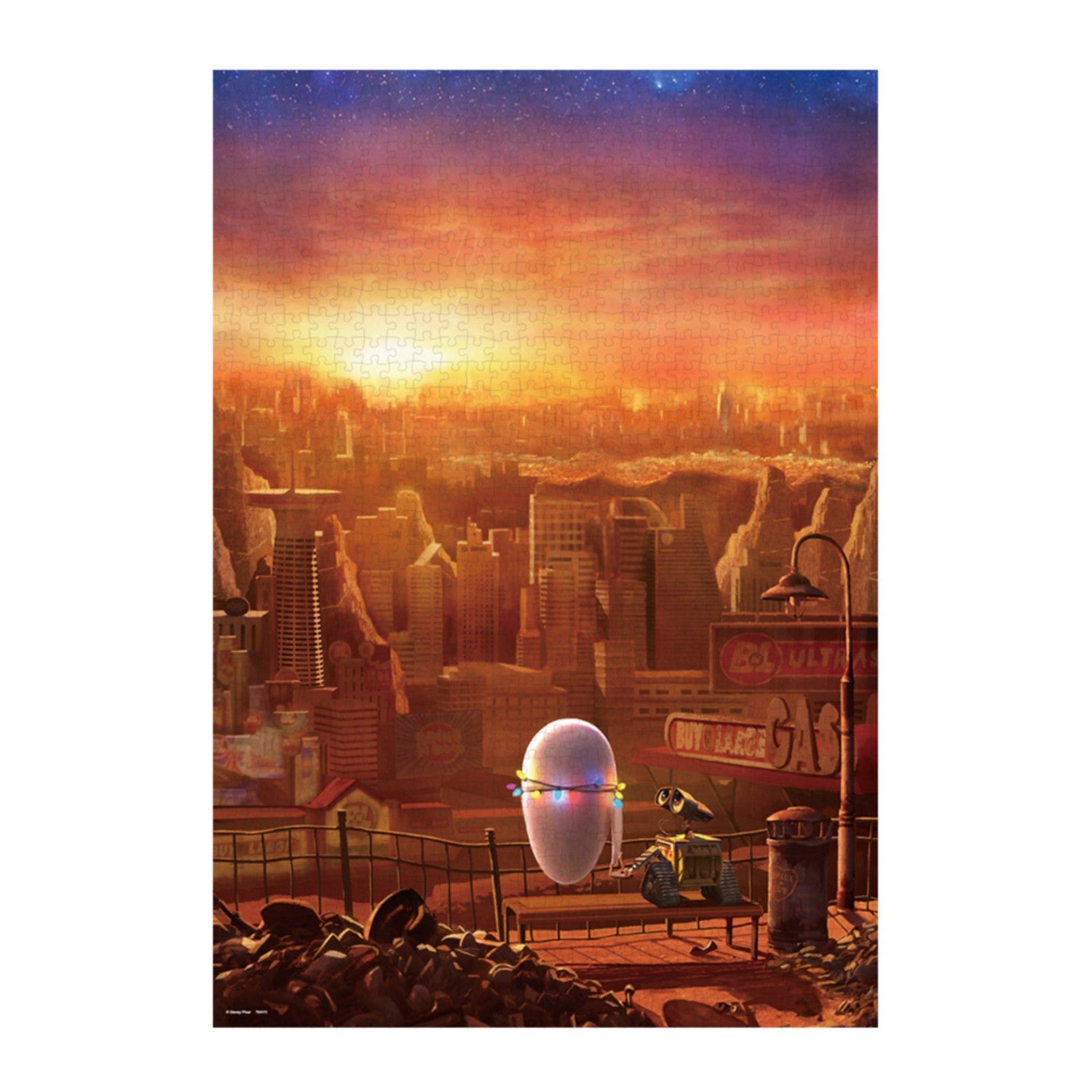 WALL-E Jigsaw Puzzle 1000 pieces "I want to show you...(WALL-E)" Canvas style