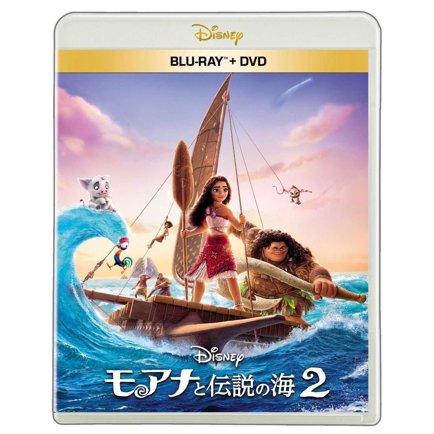[Restock] Moana and the Legendary Sea 2 Blu-ray + DVD Set