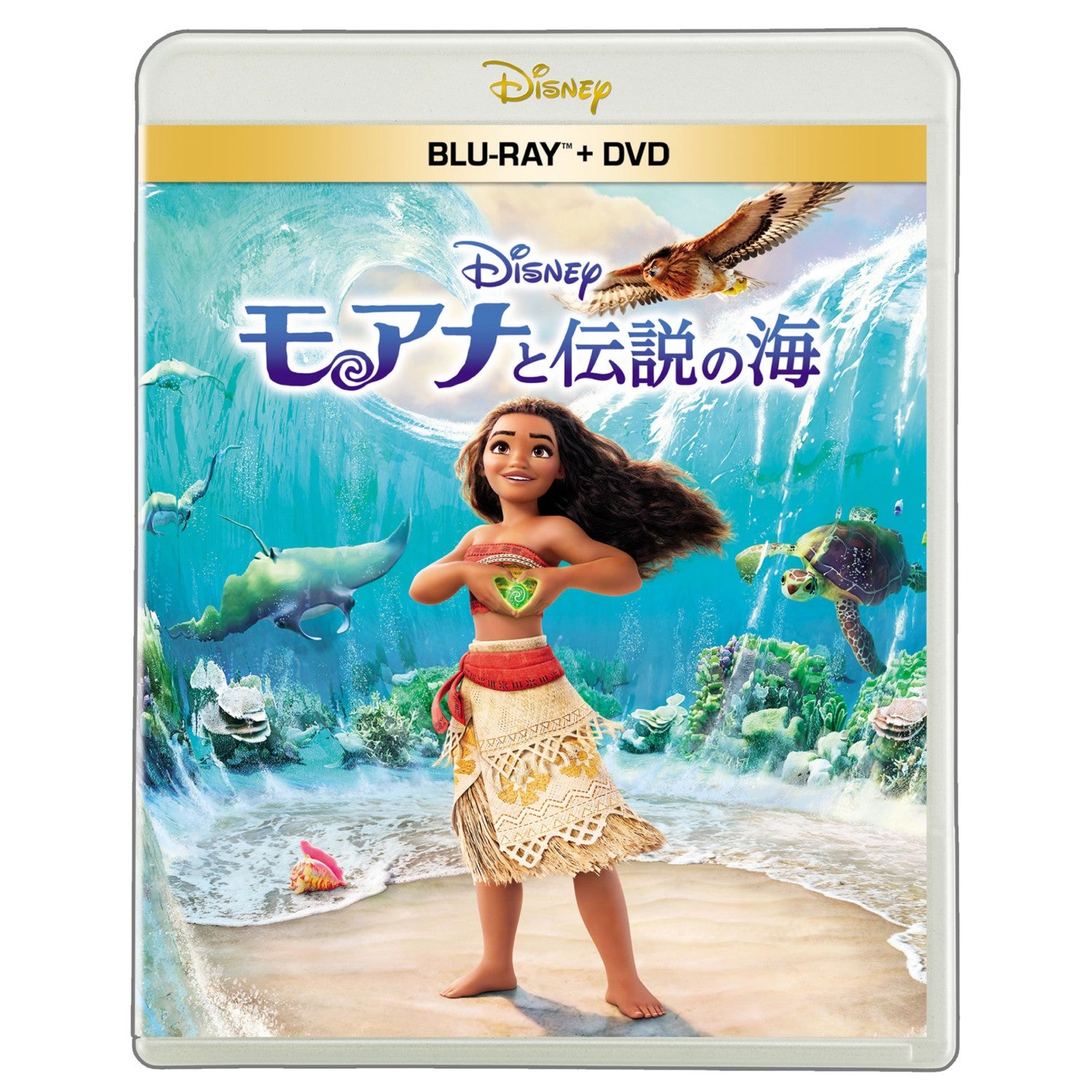 Moana and the Legendary Sea Blu-ray + DVD set