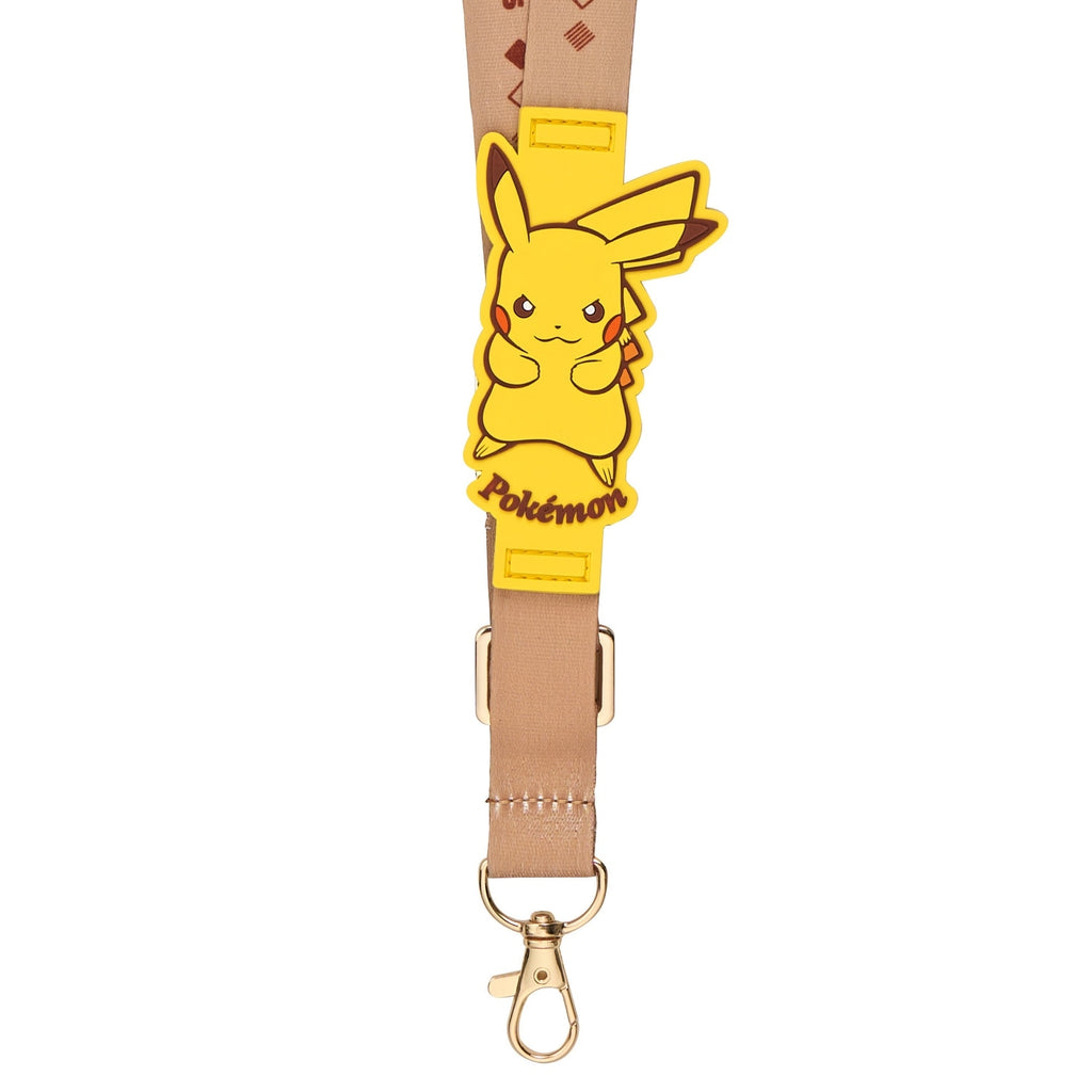 Shoulder strap Pikachu with rubber parts