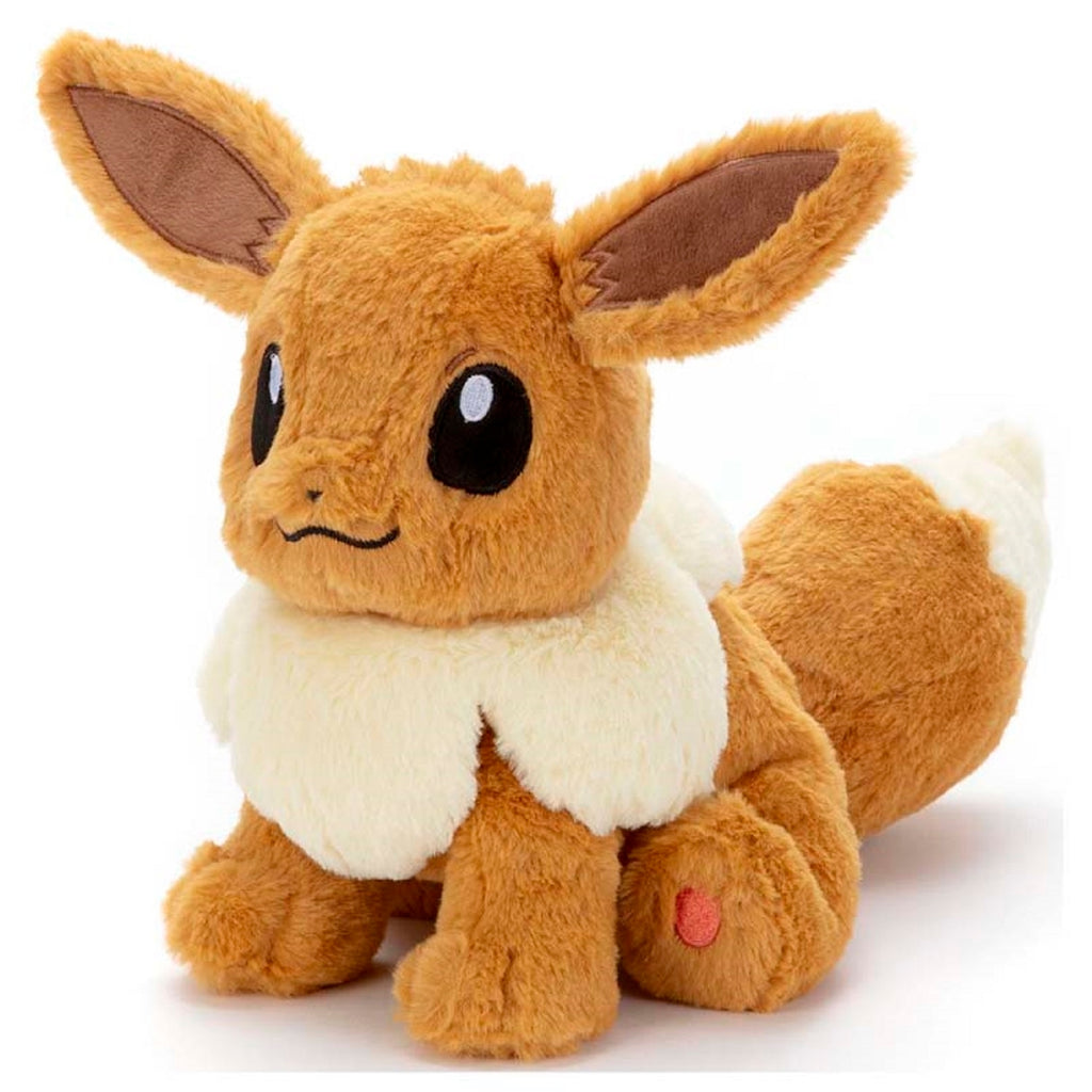 Japan-exclusive Exhausted!/Plush M/Eevee, adorable Pokemon character with big eyes