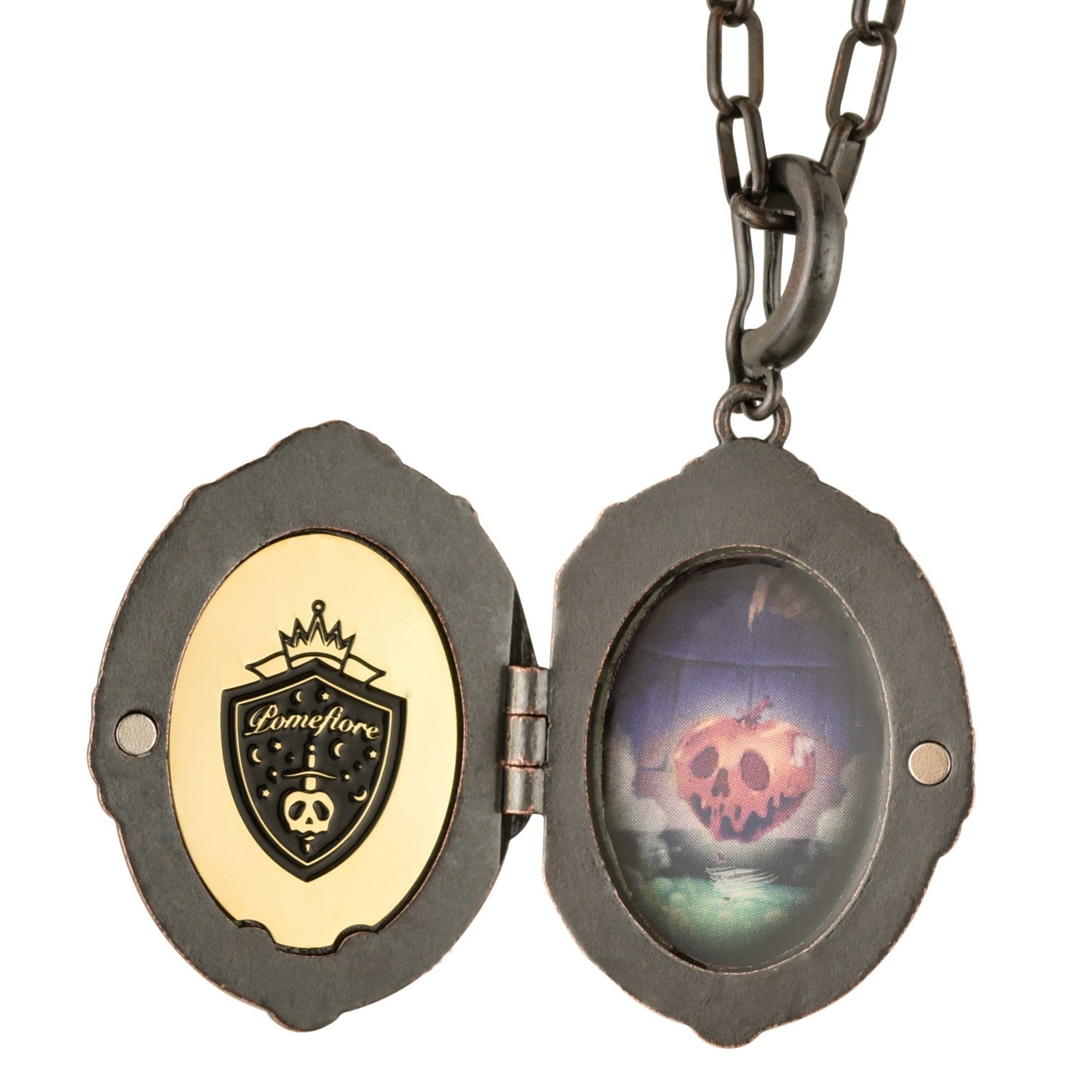 [Q-Pot] Twisted Wonderland Pomefiore Dormitory/Necklace Chocolate Mirror Locket