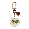 [Q-pot] Mickey & Minnie/Keychain Heart Macaron