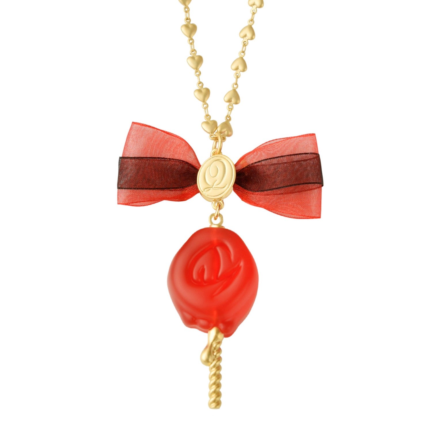 [Q-Pot] Riddle Rose Heart/Necklace Gummy Candy