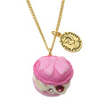 [Qpot] Cinderella/Necklace Pink Dress Macaron