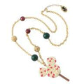 [Q-Pot] Mickey/Necklace Christmas Lolipop