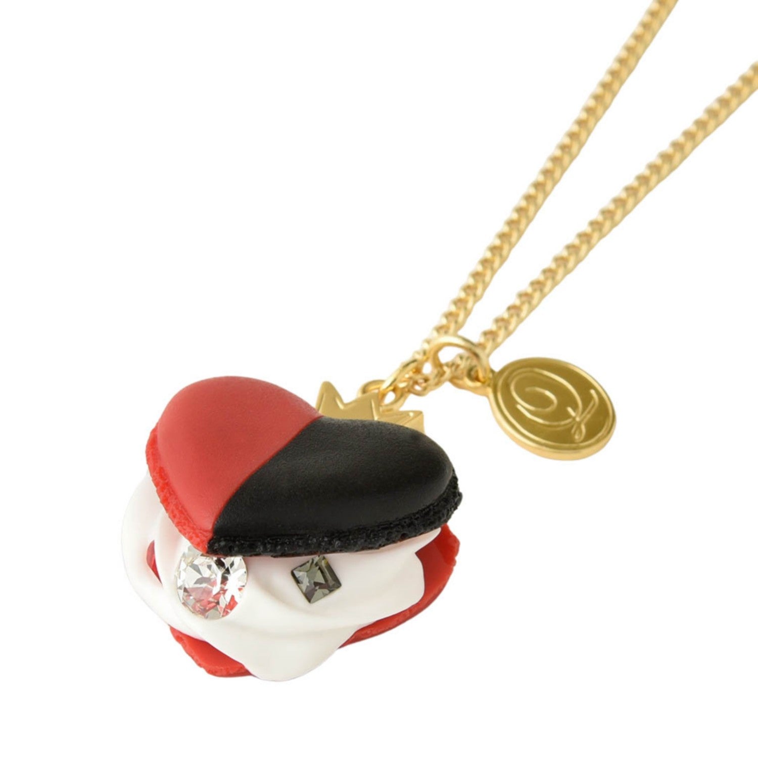 [Q-Pot] Queen of Hearts/Necklace Heart Macaron