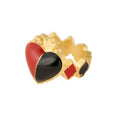[Q-pot] Queen of Hearts/Ring No. 13 Playing Cards