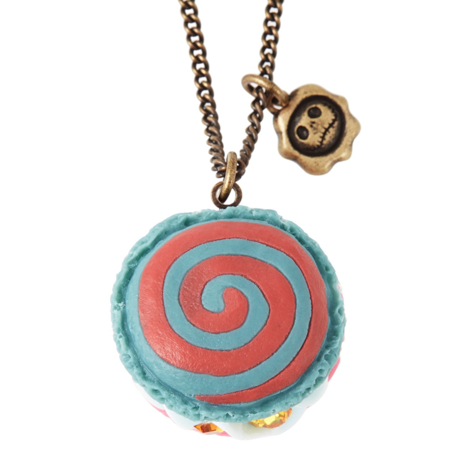 [Q-pot] Sari/Necklace Spiral Macaron