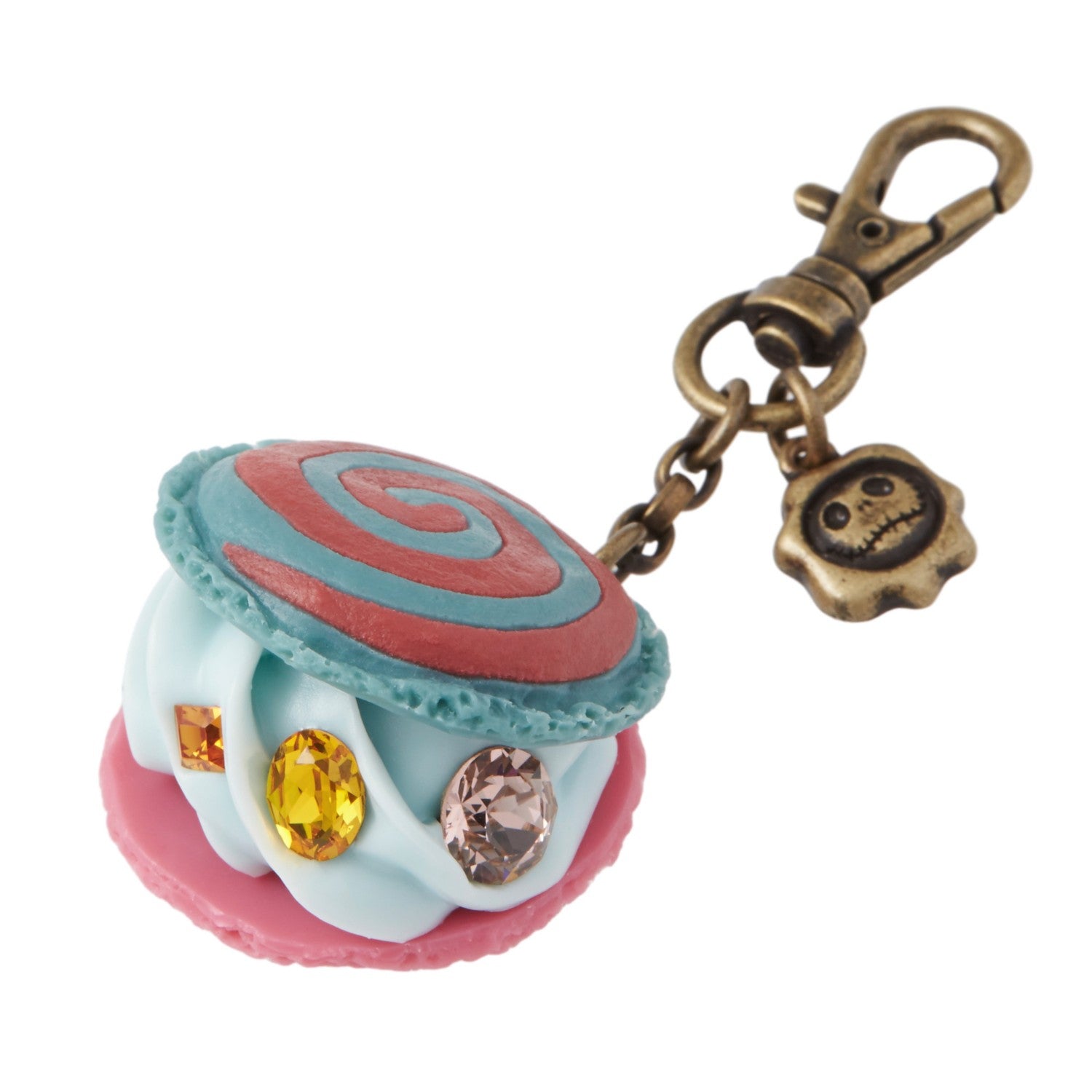 [Q-pot] Sally/Bag Charm Spiral Macaron