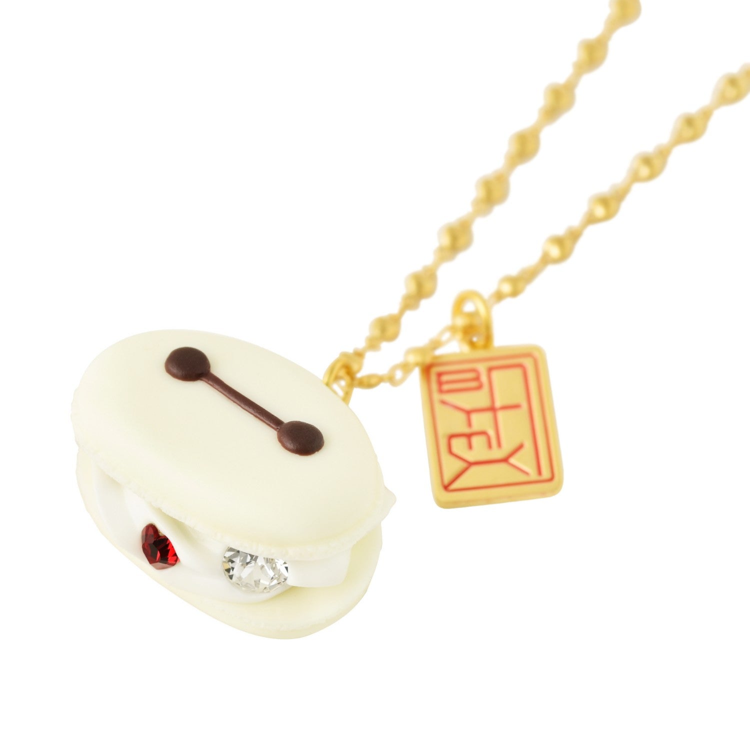 [Q-pot] Baymax/Necklace Macaron