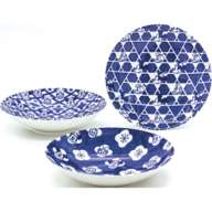 Japanese style trio curry pasta set