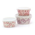 Flower Flower Microwave Pack 3 Piece Set (MSS)