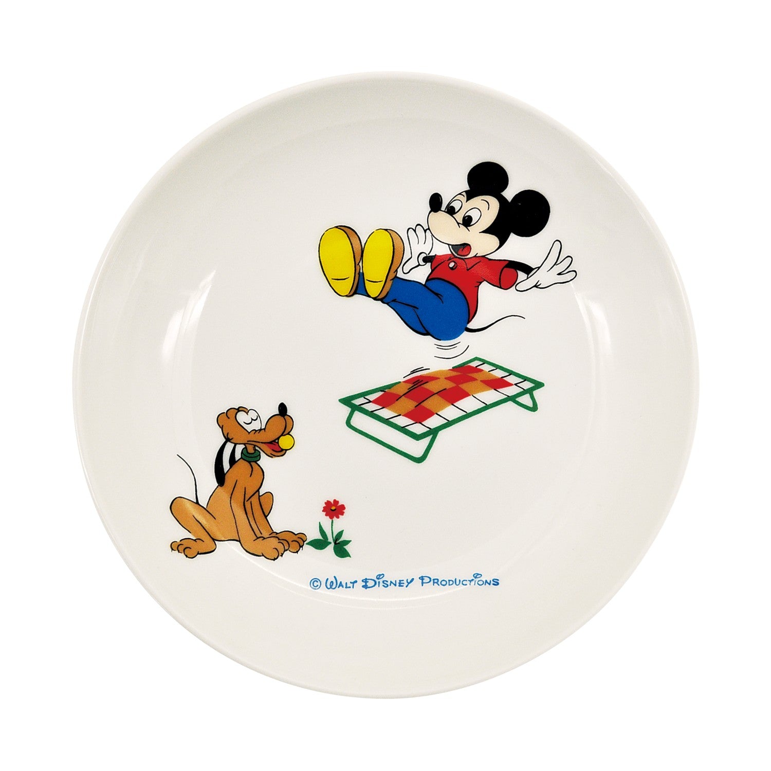 Reprint art 1963 plate (Mickey Mouse)