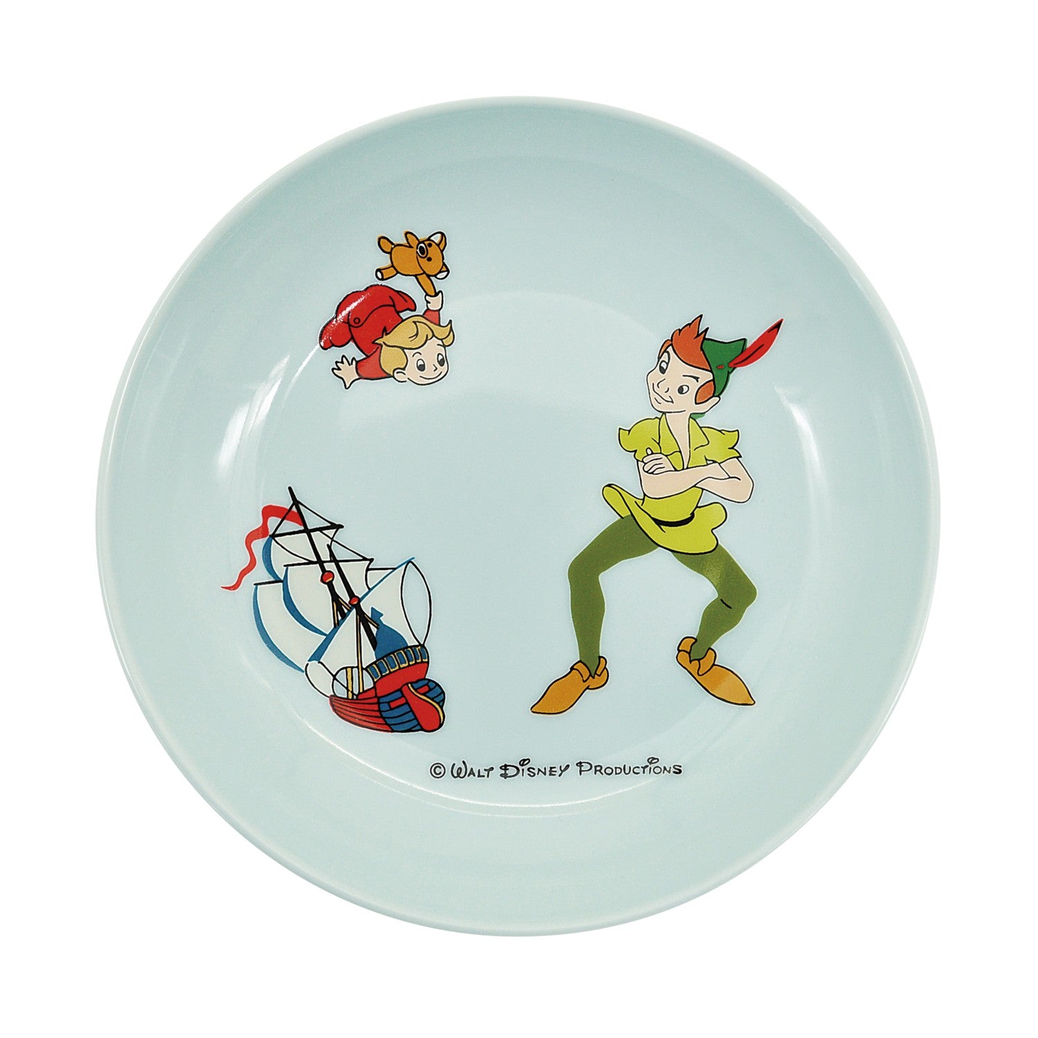 Reprint art 1963 plate (Peter Pan)