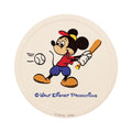 Reprint Art 1963 Water Absorption Coaster (Mickey Mouse)