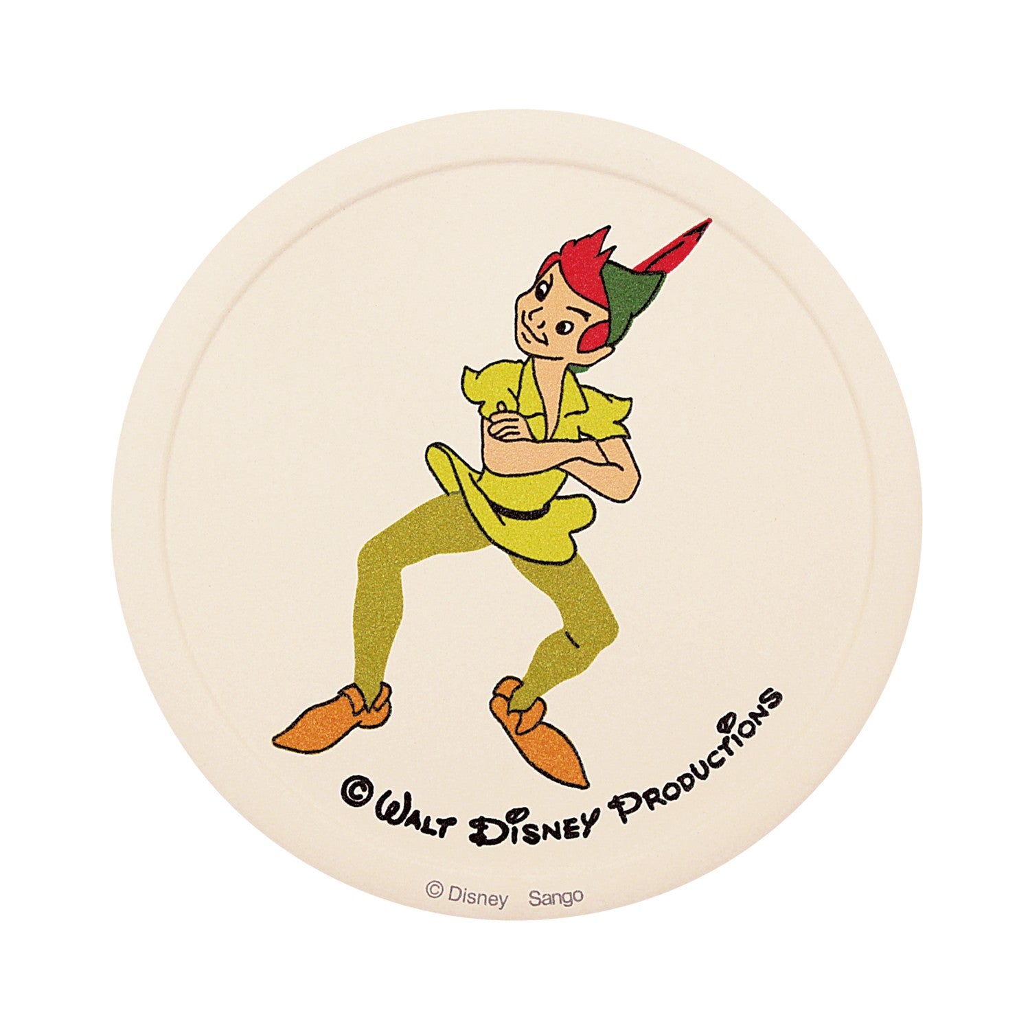 Reprint Art 1963 Water Absorption Coaster (Peter Pan)