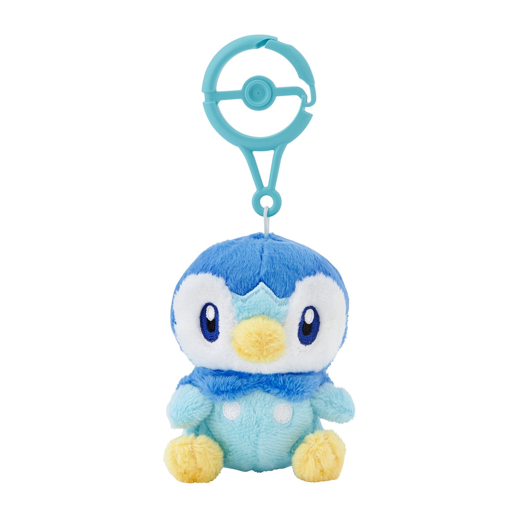 Piplup Mascot Plush with Carabiner Clip | Pokemon Center Japan