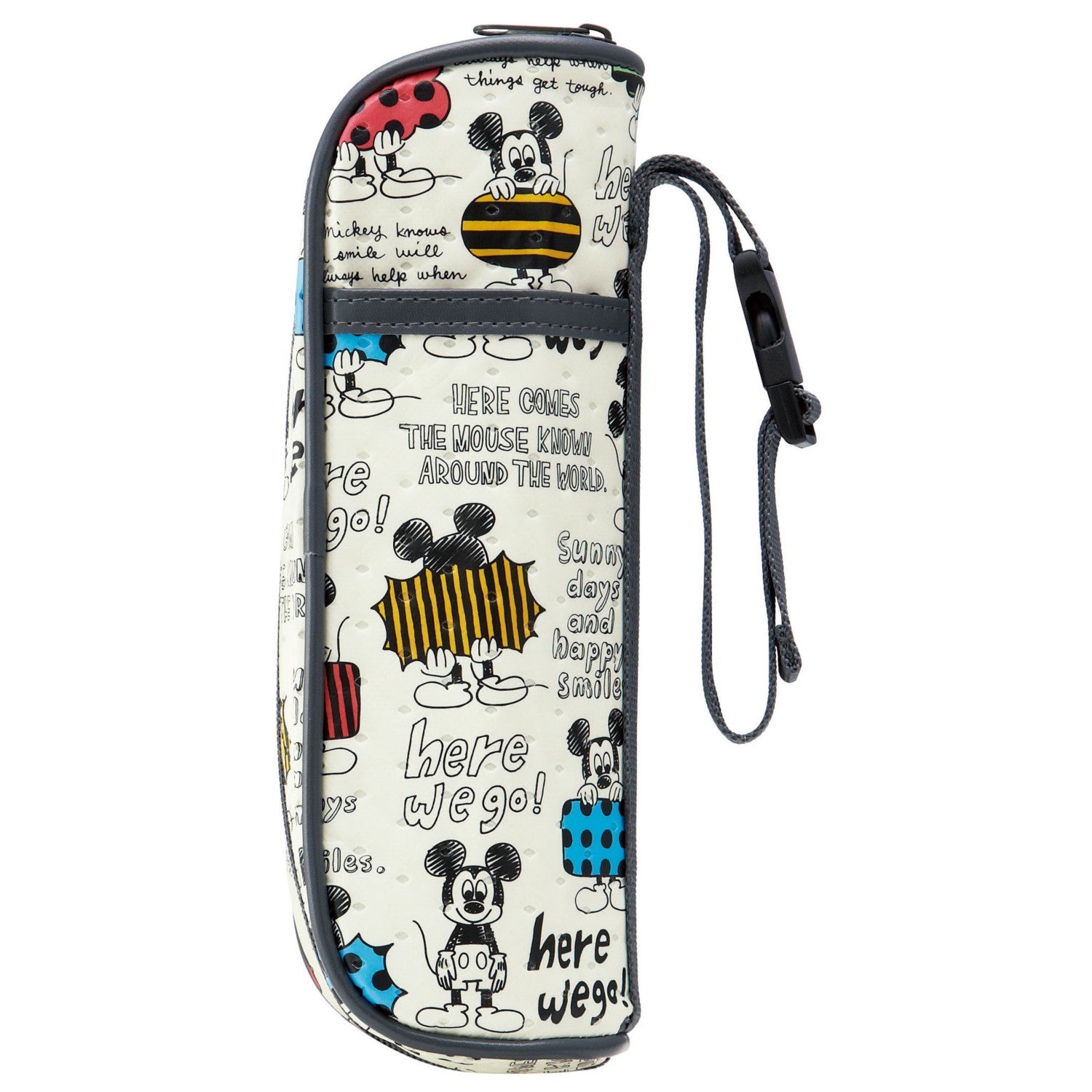 Skater Nonwoven Baby Bottle Pouch Mickey Sketch BHOP1