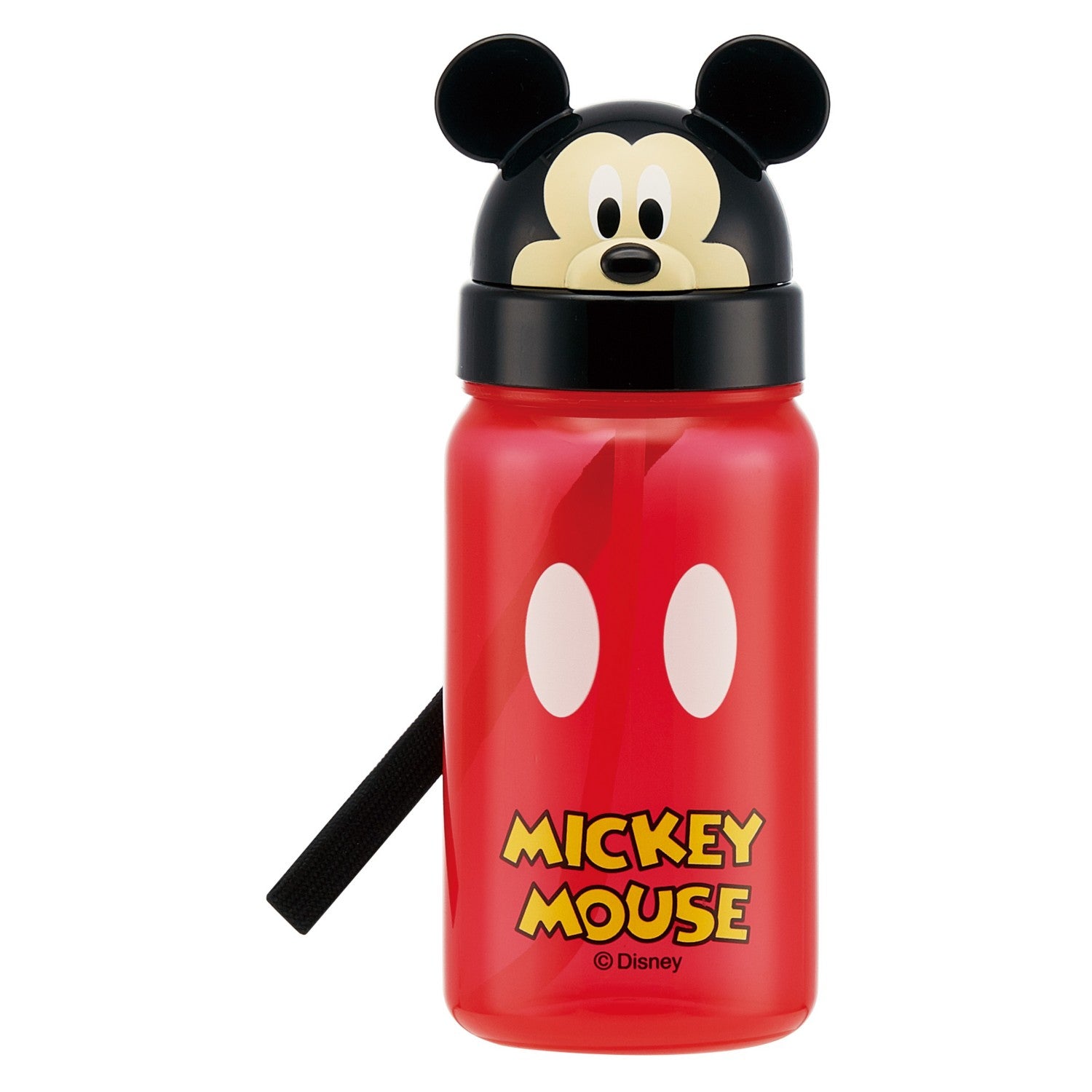 Skater Mickey Mouse die-cut straw blow bottle [350ml] PBS3STD