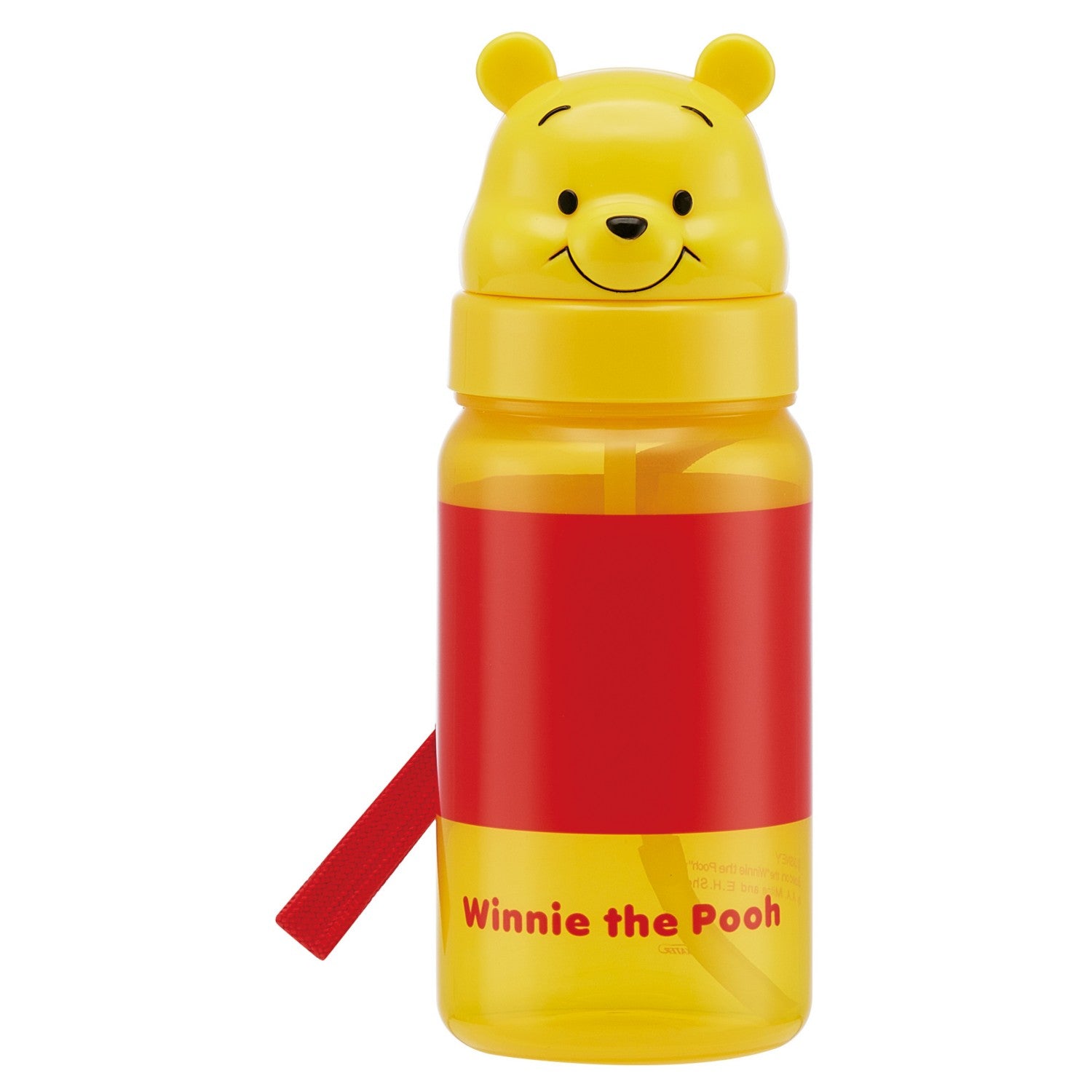 Skater Winnie the Pooh Die-cut straw type blow bottle [350ml] PBS3STD