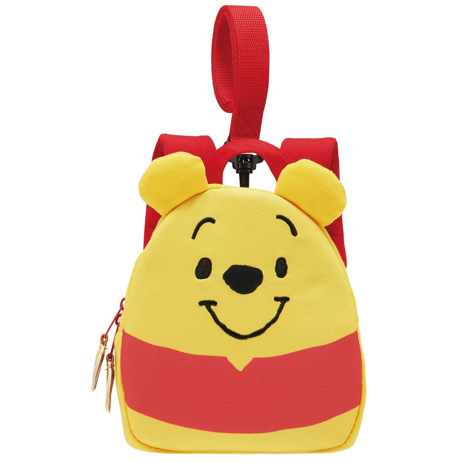 Skater Winnie the Pooh Die-cut rucksack with harness RNHD1