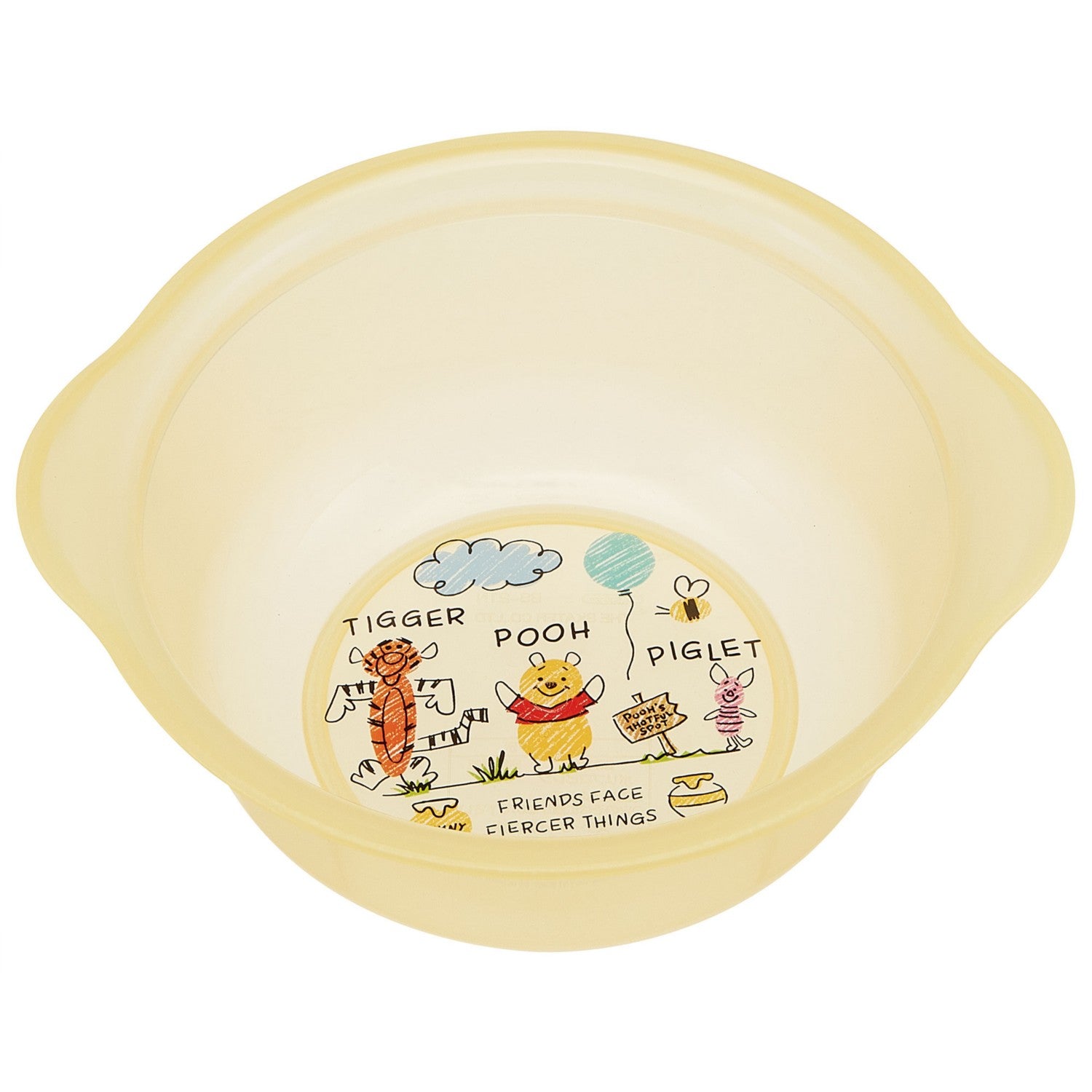 Skater Bath Goods Children's Bathtub Winnie the Pooh Sketch BS21N