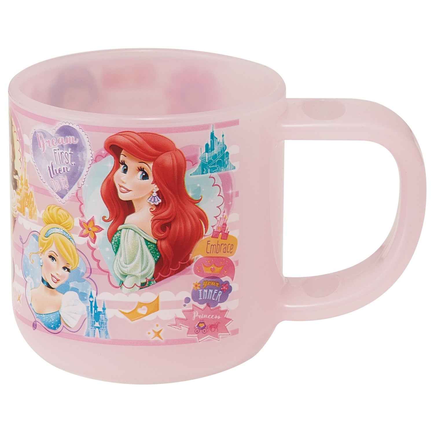 Skater Princess Cup with toothbrush stand [180ml] KTB1