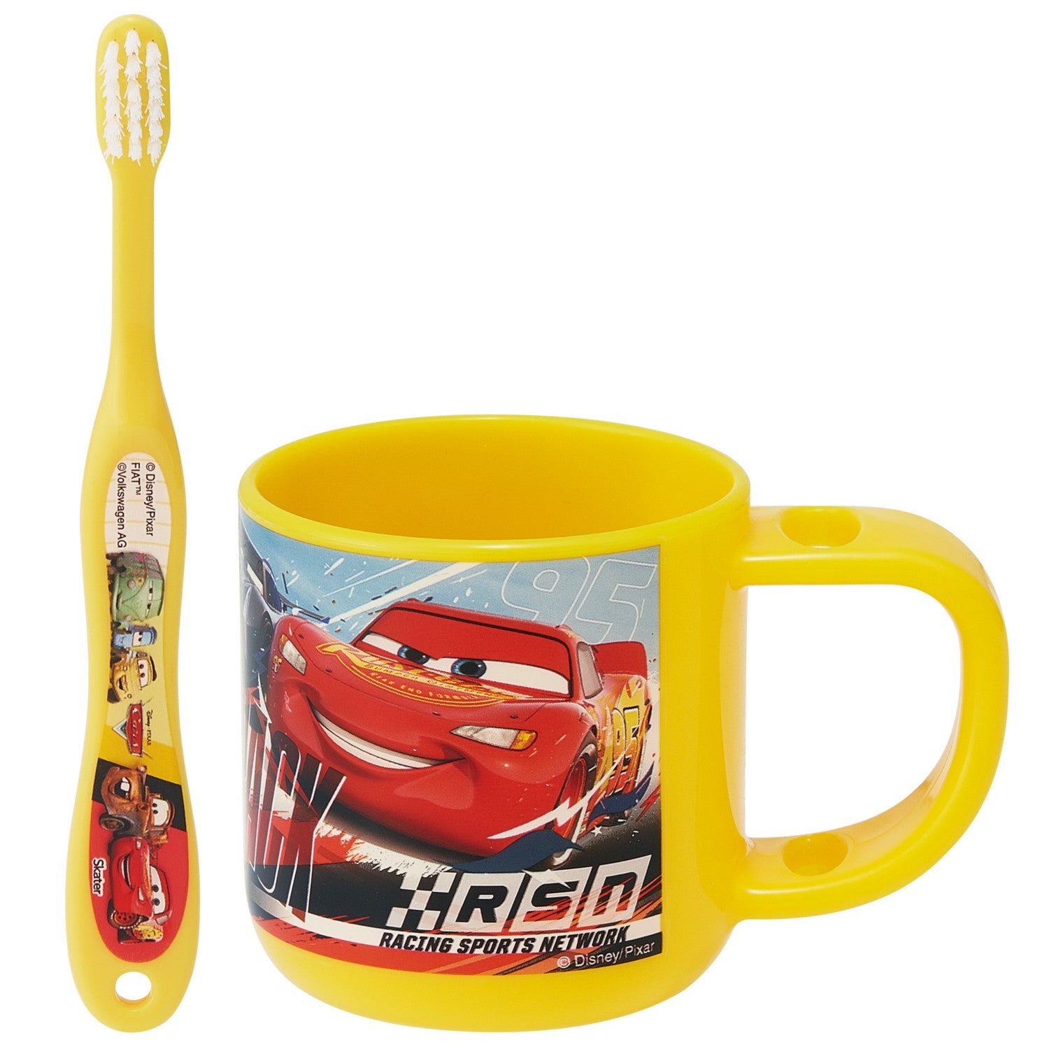 Skater Cars Cup & Toothbrush Set with Stand KTB5