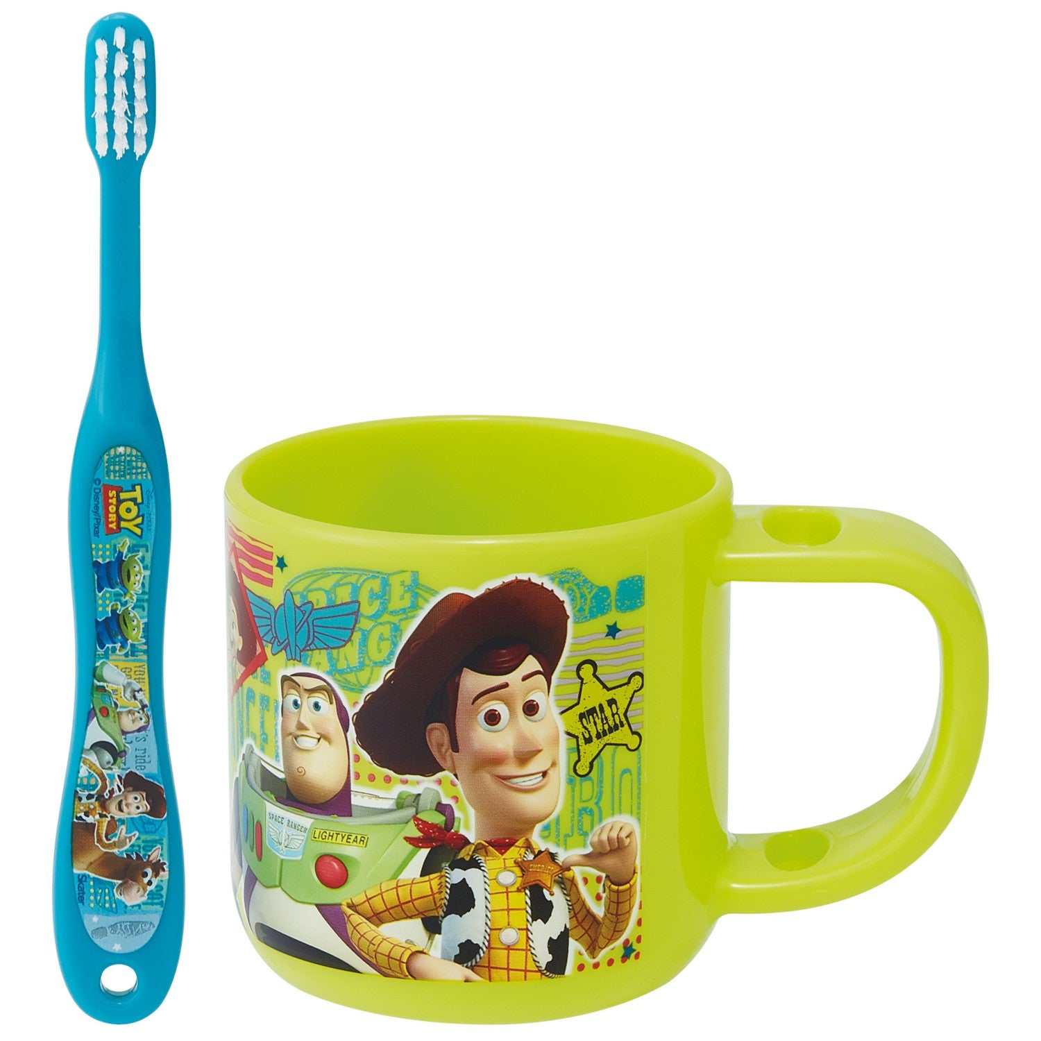Skater Toy Story Cup & Toothbrush Set with Stand KTB5