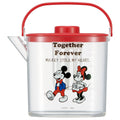 Skater Mickey & Minnie Cold tea pot with tea strainer for tea bags [1.2L] CM10