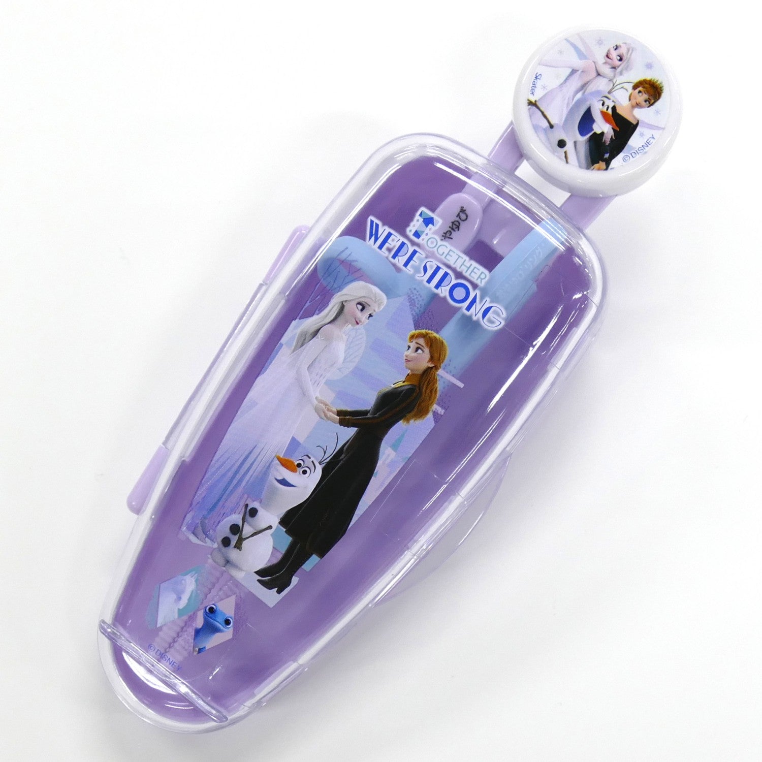 Skater Frozen Deluxe Training Chopsticks with Case [Practice Chopsticks] ADXT1S