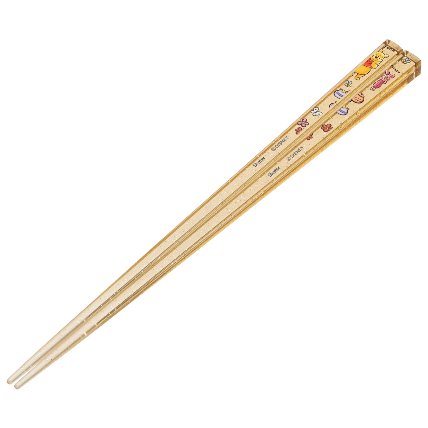 Skater Winnie the Pooh Acrylic clear chopsticks [21cm] AAC45