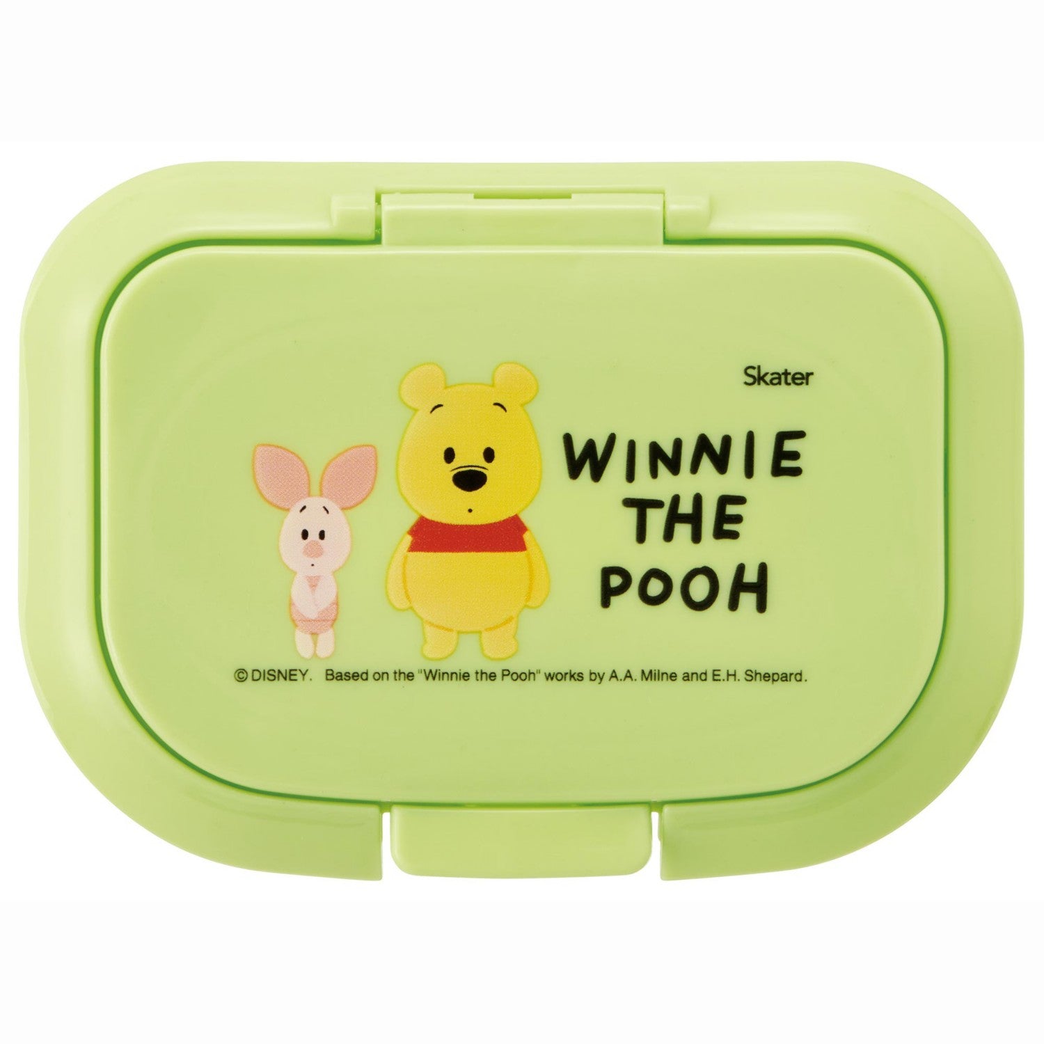 Skater Antibacterial Wet Sheet Lid Winnie the Pooh WTL1AG
