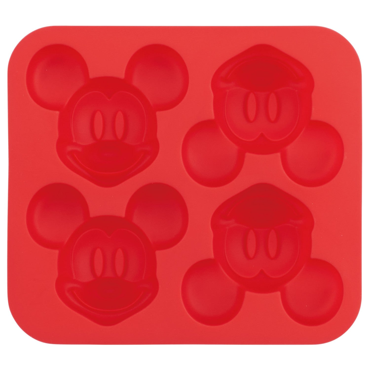 Skater silicone 3D cake mold [for 4 pieces] Mickey Mouse SLM4