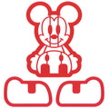 Skater 3D cookie cutter Mickey Mouse DCN1