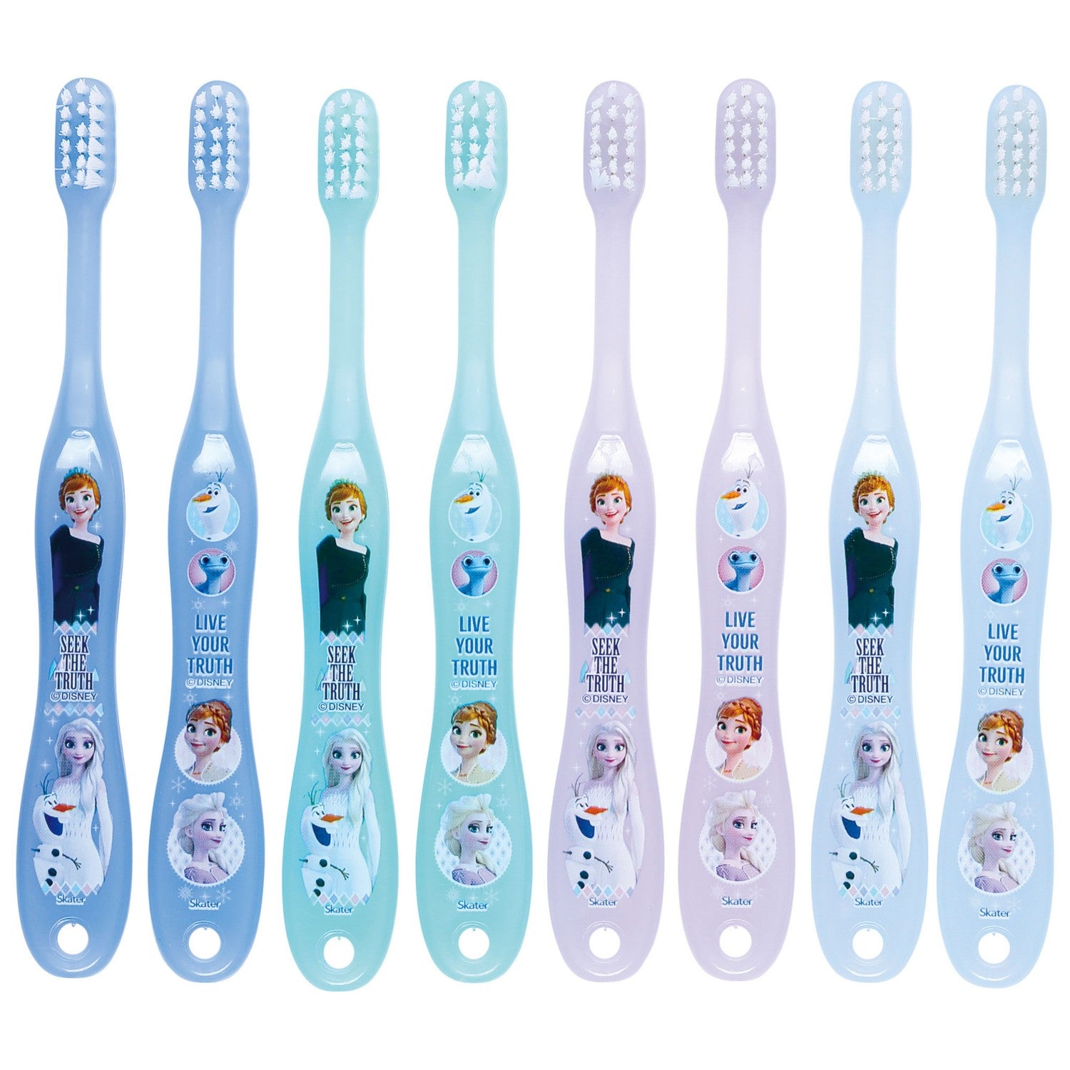 Skater Kindergarten Toothbrush Set of 8 Frozen 2 TB5SE