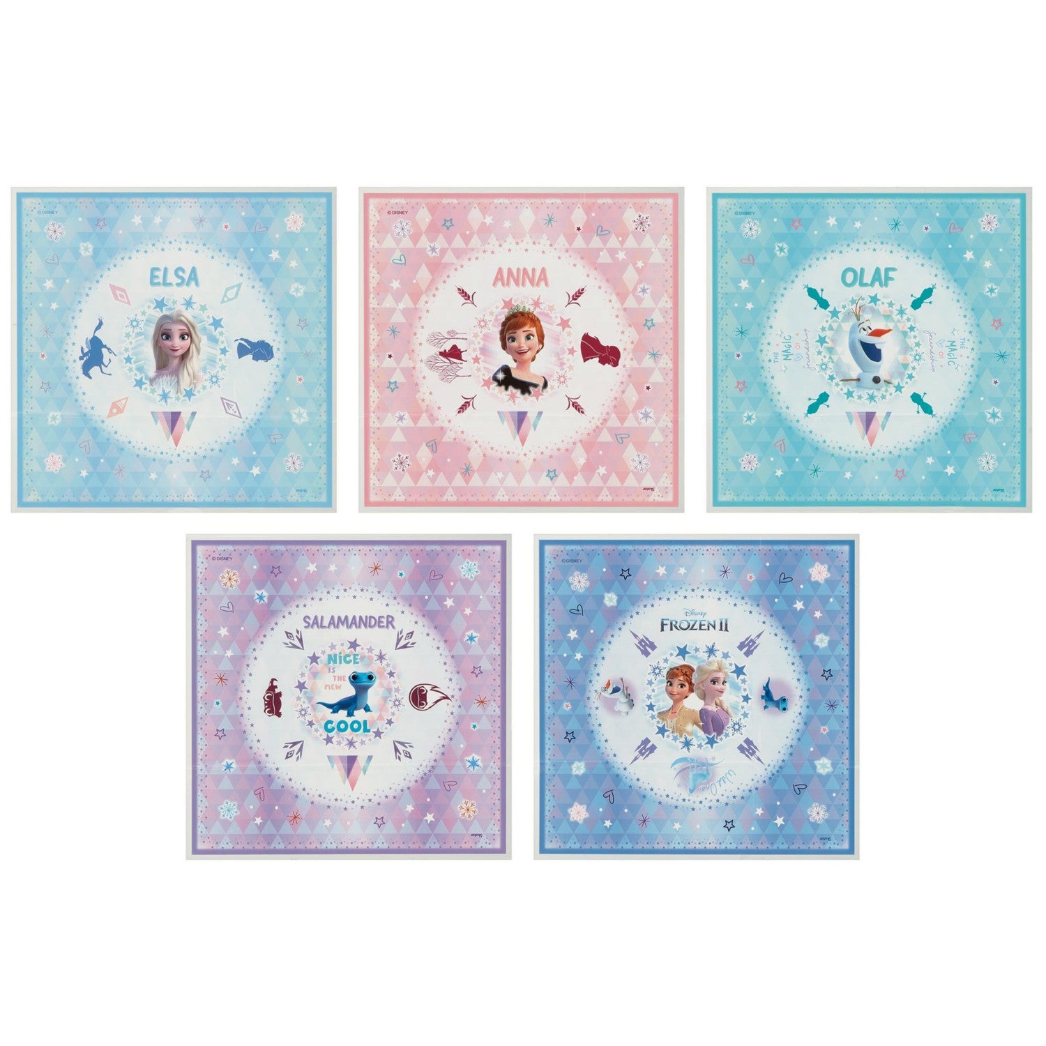 Skater Onigiri Wraps 10 pieces [5 patterns x 2 pieces] Frozen 22 LBL2